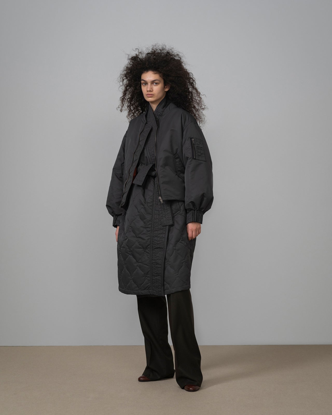 |coupon|ORIENTAL WRAP COAT RM252-027