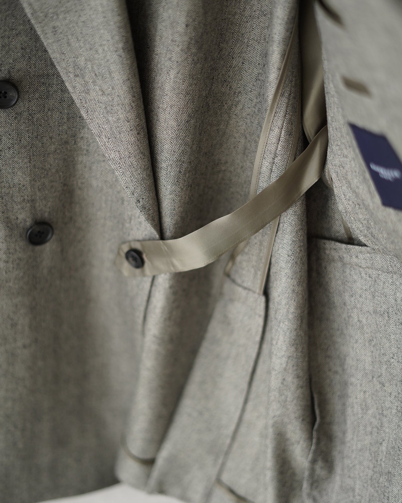 DOUBLE BREASTED LONG JACKET RM252-034