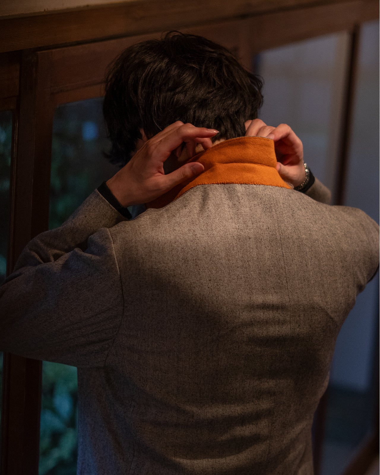 DOUBLE BREASTED LONG JACKET RM252-034