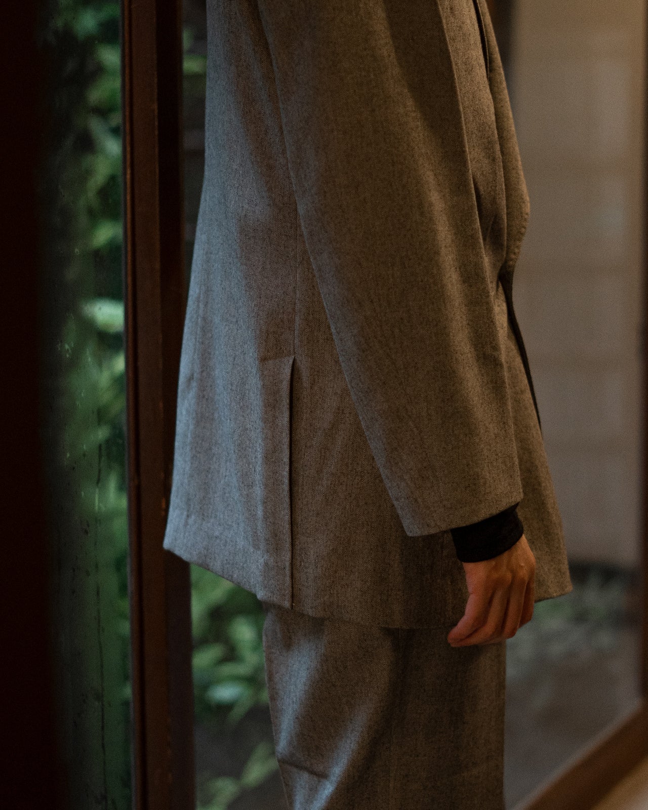 DOUBLE BREASTED LONG JACKET RM252-034