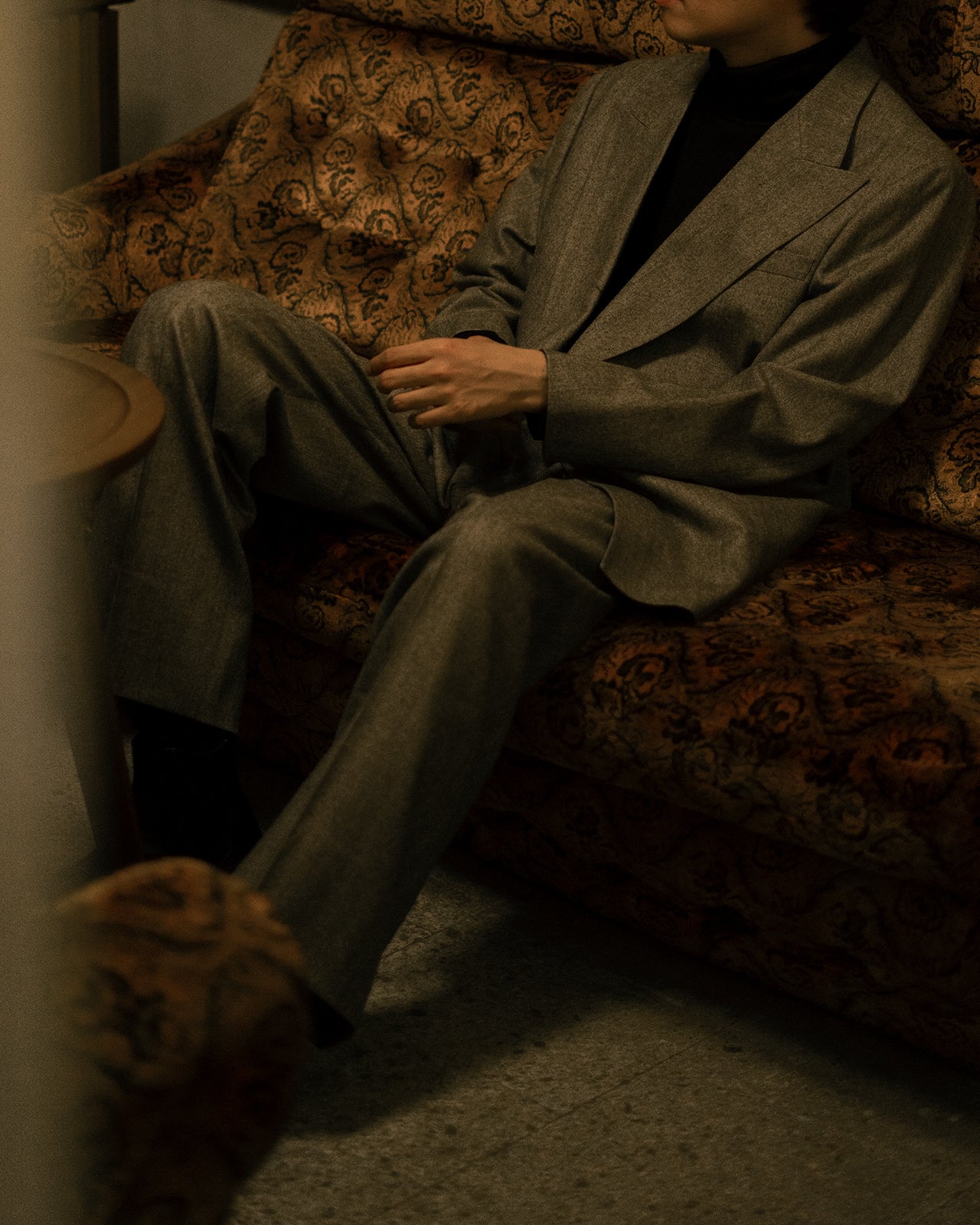 DOUBLE BREASTED LONG JACKET RM252-034