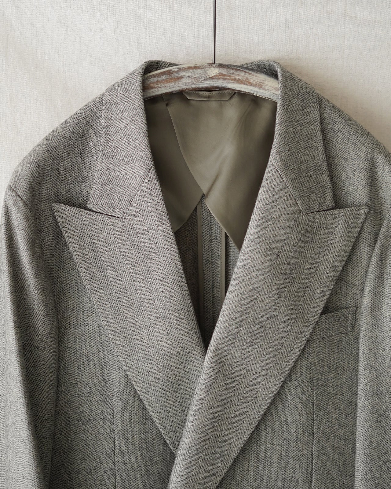 DOUBLE BREASTED LONG JACKET RM252-034