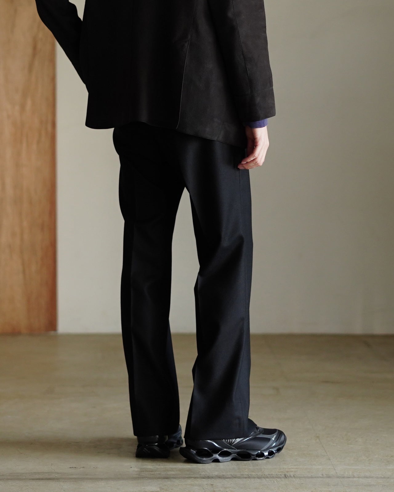 SEMI FLARED TROUSERS RM252-039