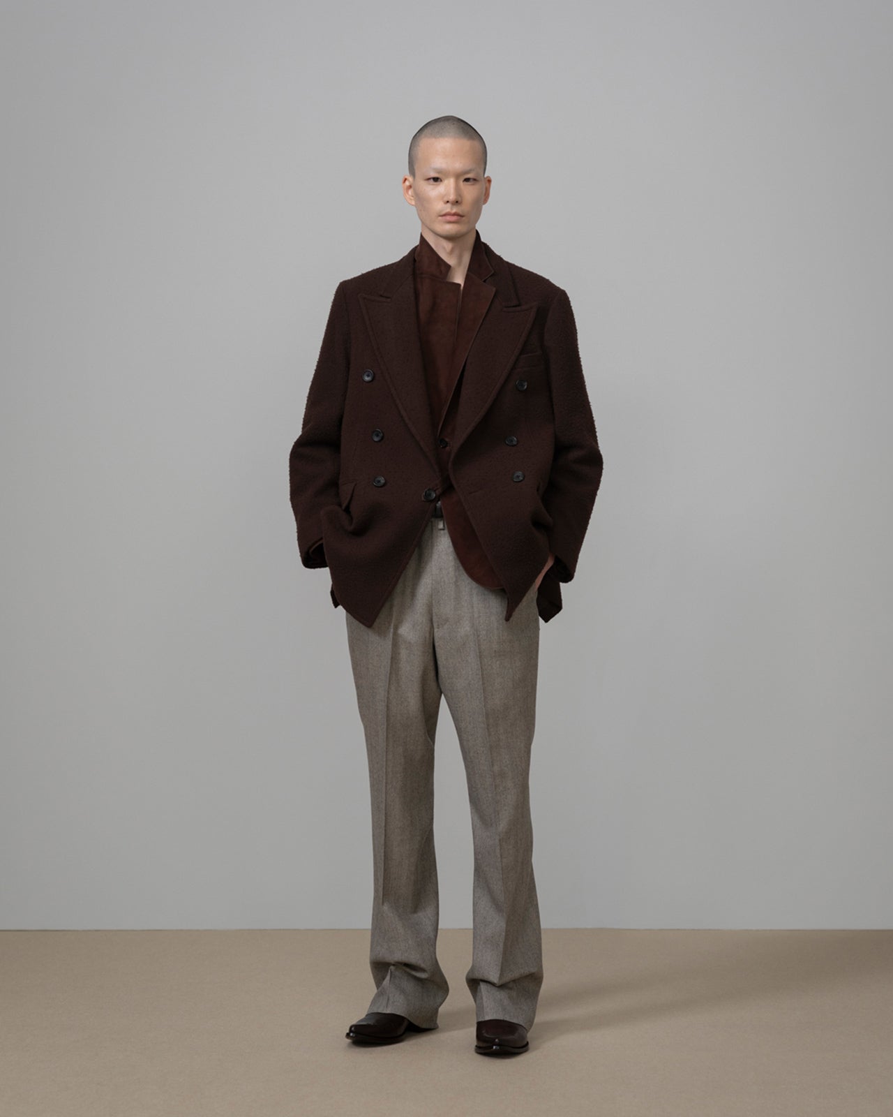 SEMI FLARED TROUSERS RM252-039