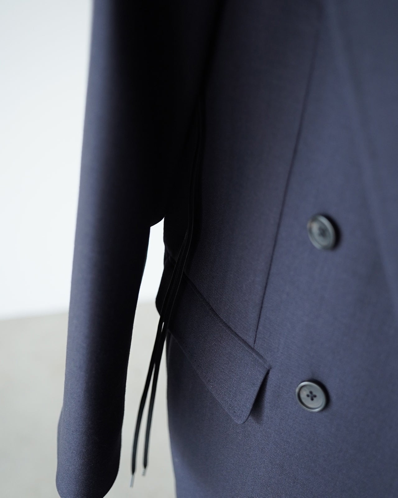 DOUBLE BREASTED LONG JACKET RM261-006