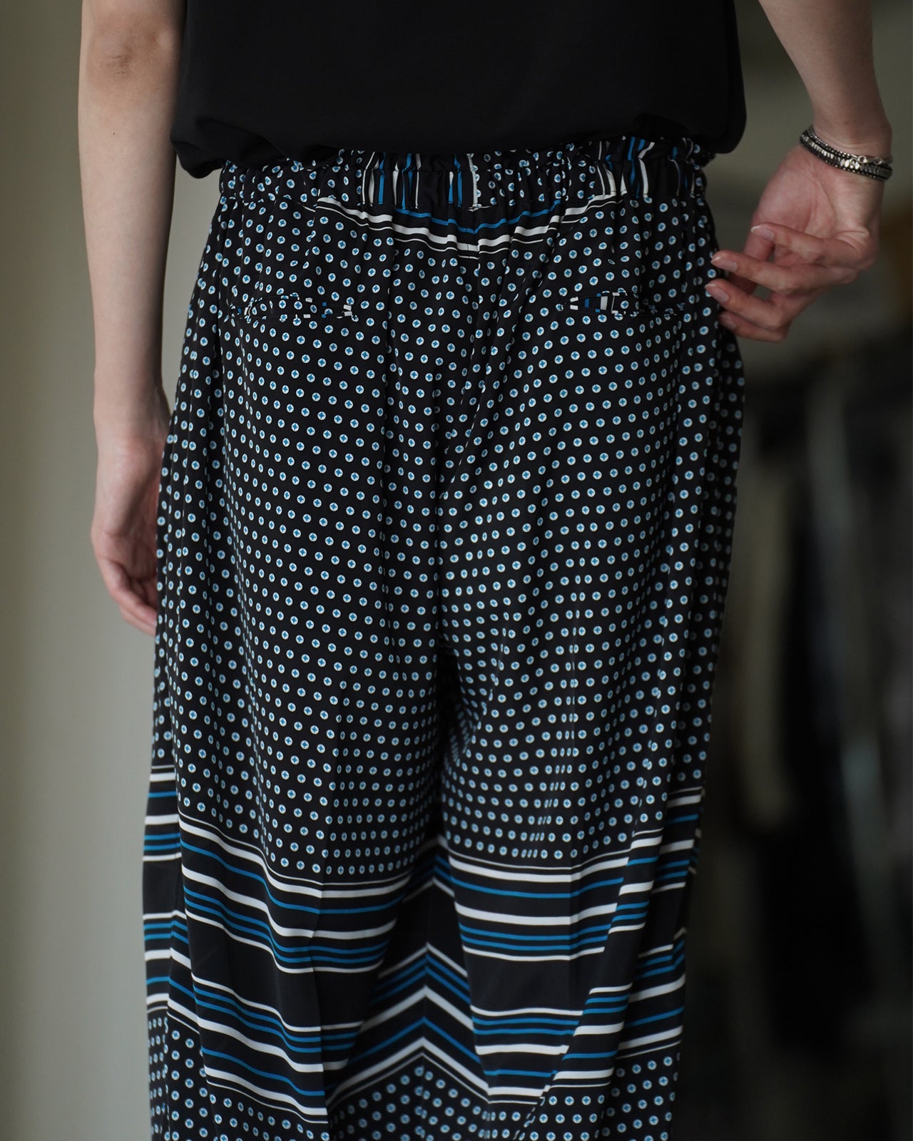 DOUGI PANTS_PATTERN RM261-040P