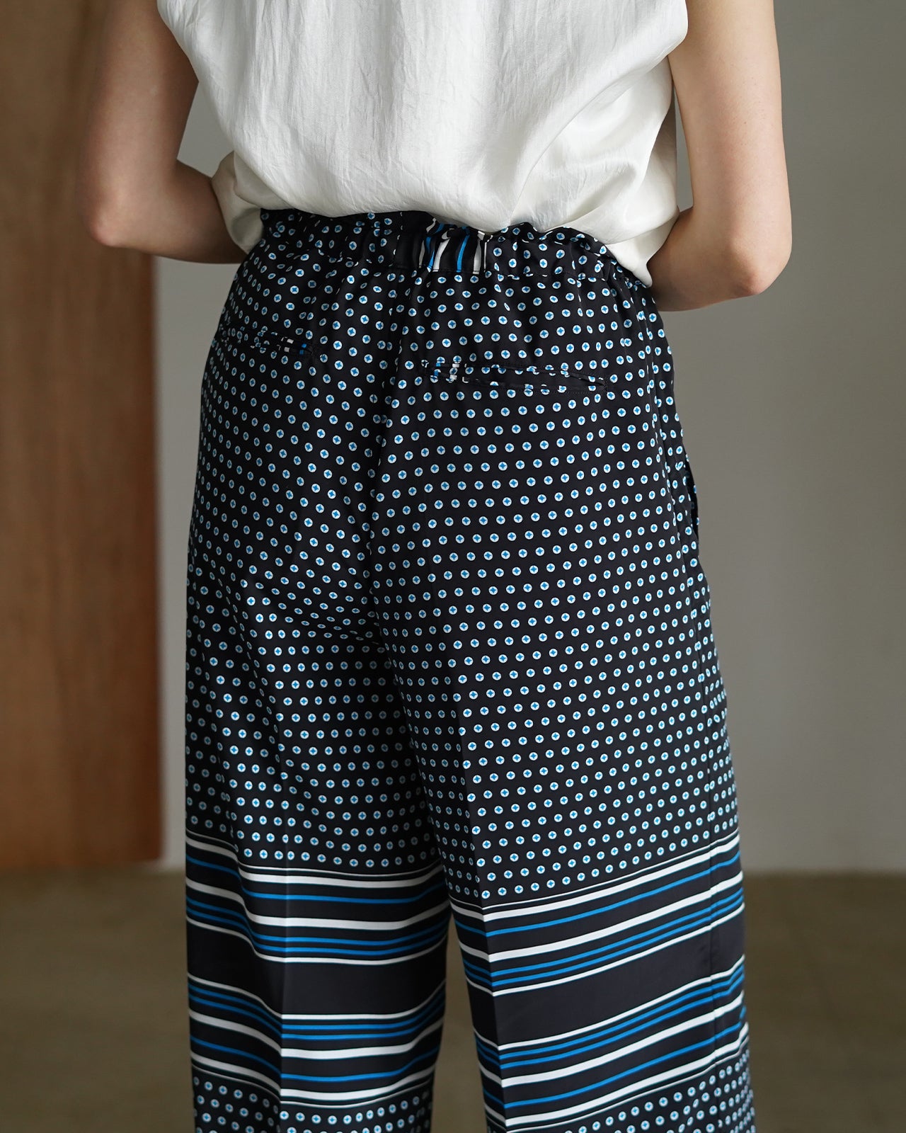 DOUGI PANTS_PATTERN RM261-040P