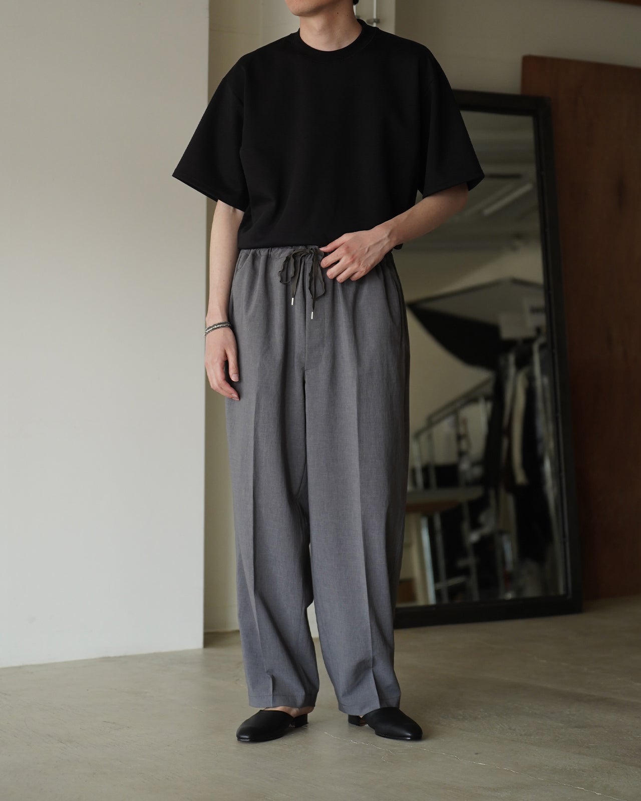 HIGH BACK COLLAR TEE RM261-044