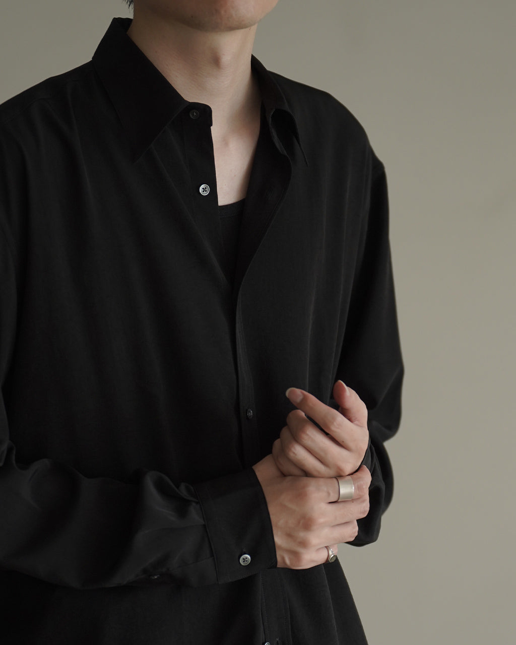 REGULAR COLLAR DOUGI SHIRT RM262-019