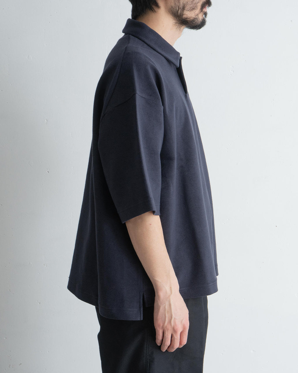 ポロシャツ パイル オーガニックコットン 半袖 Organic cotton minipile - Bryan 13S25HN295T