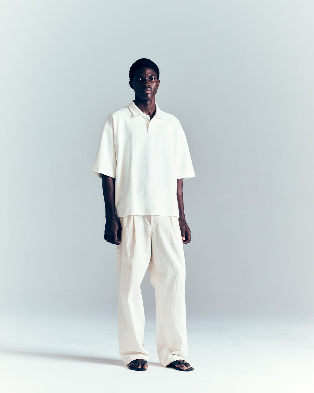 ポロシャツ パイル オーガニックコットン 半袖 Organic cotton minipile - Bryan 13S25HN295T
