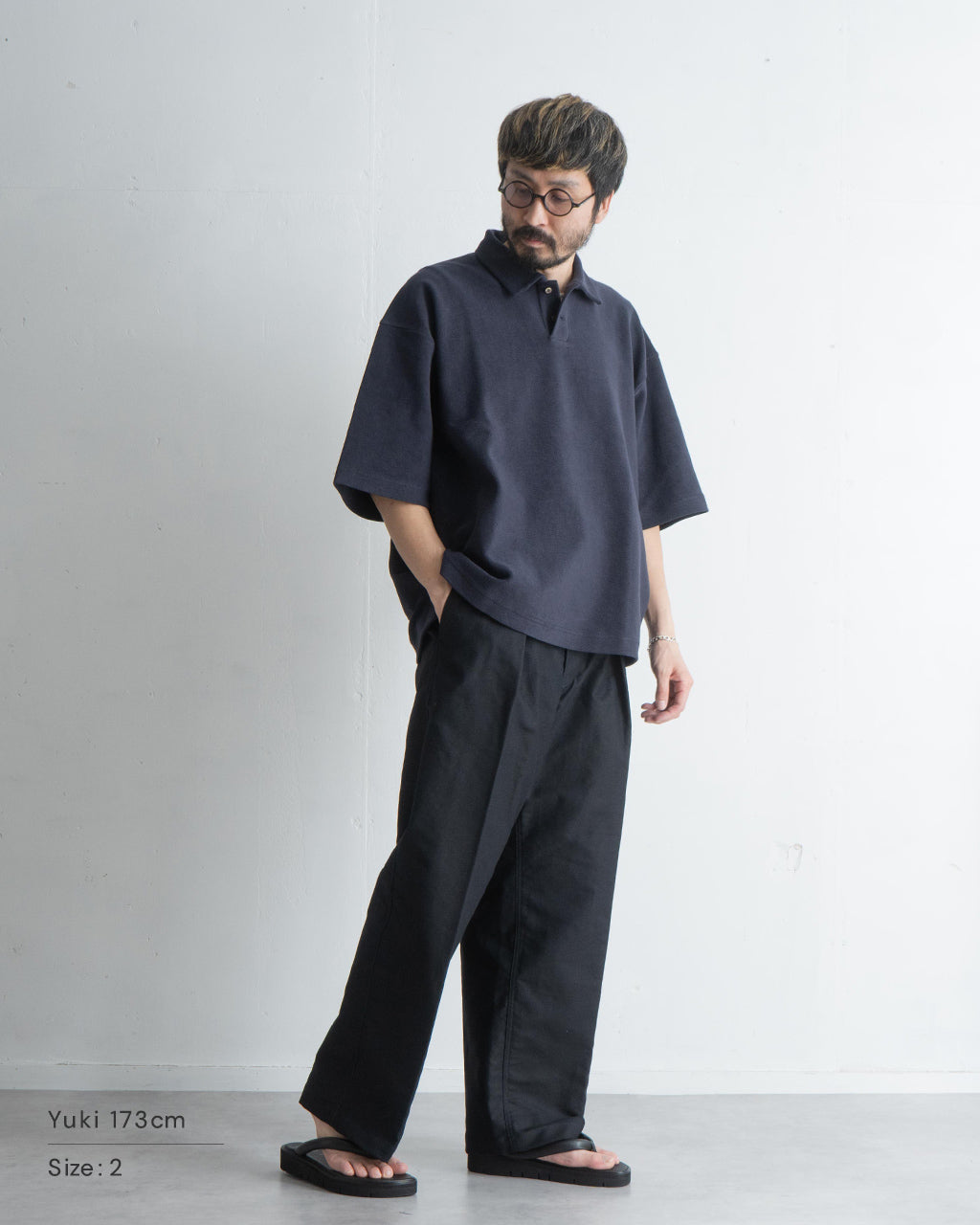 ポロシャツ パイル オーガニックコットン 半袖 Organic cotton minipile - Bryan 13S25HN295T