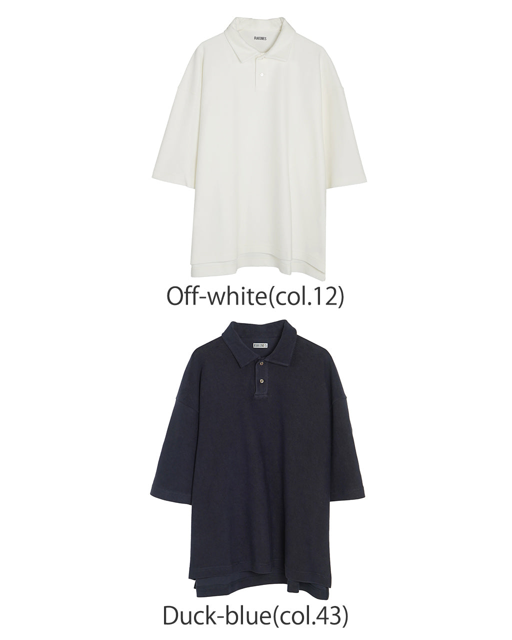 ポロシャツ パイル オーガニックコットン 半袖 Organic cotton minipile - Bryan 13S25HN295T