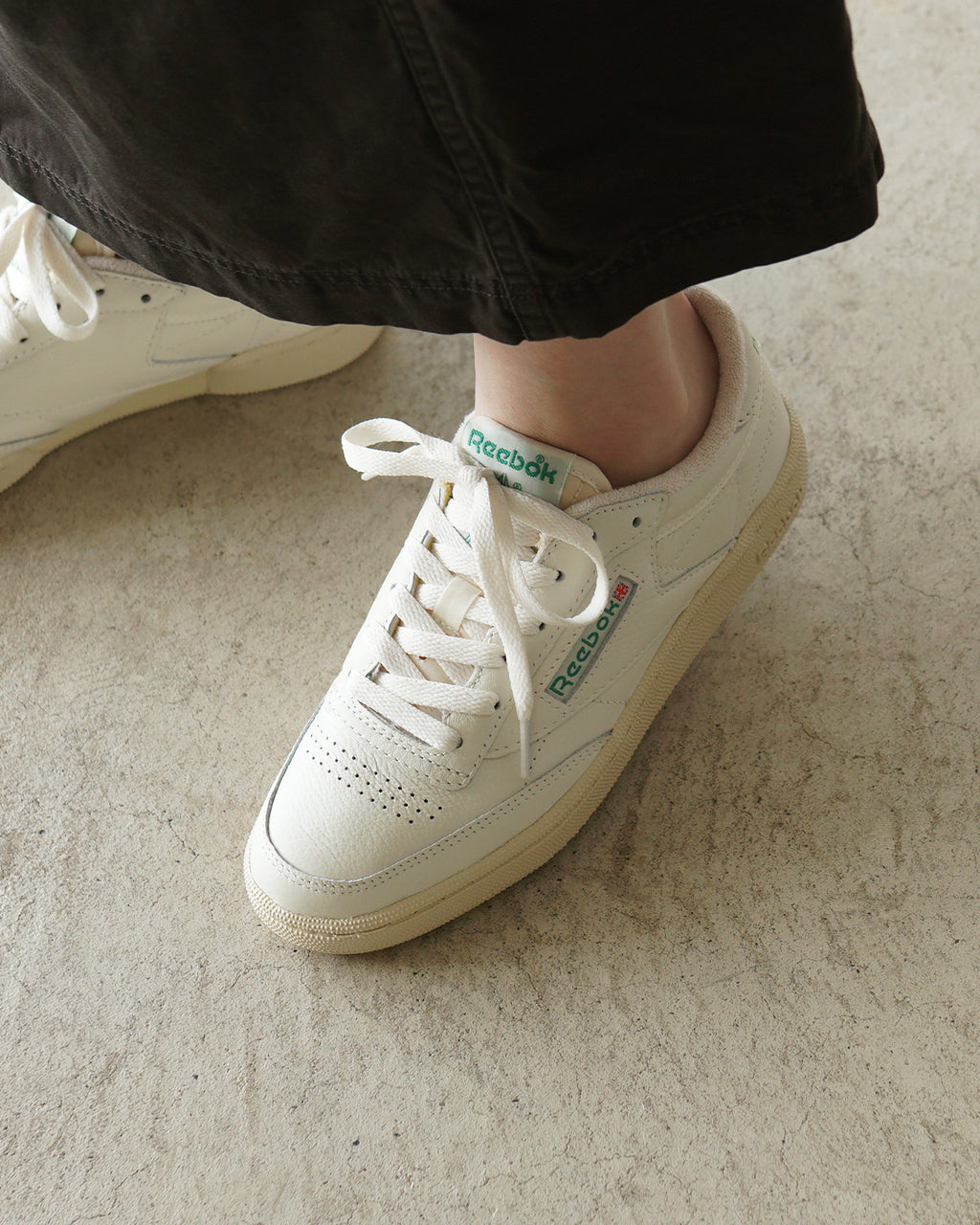 【アウトレット!20%OFF】Reebok リーボック CLUB C 85 VINTAGE スニーカー クラブシー 85 ヴィンテージ クラシックシューズ 靴 レースアップ ローカット 100000317【送料無料】