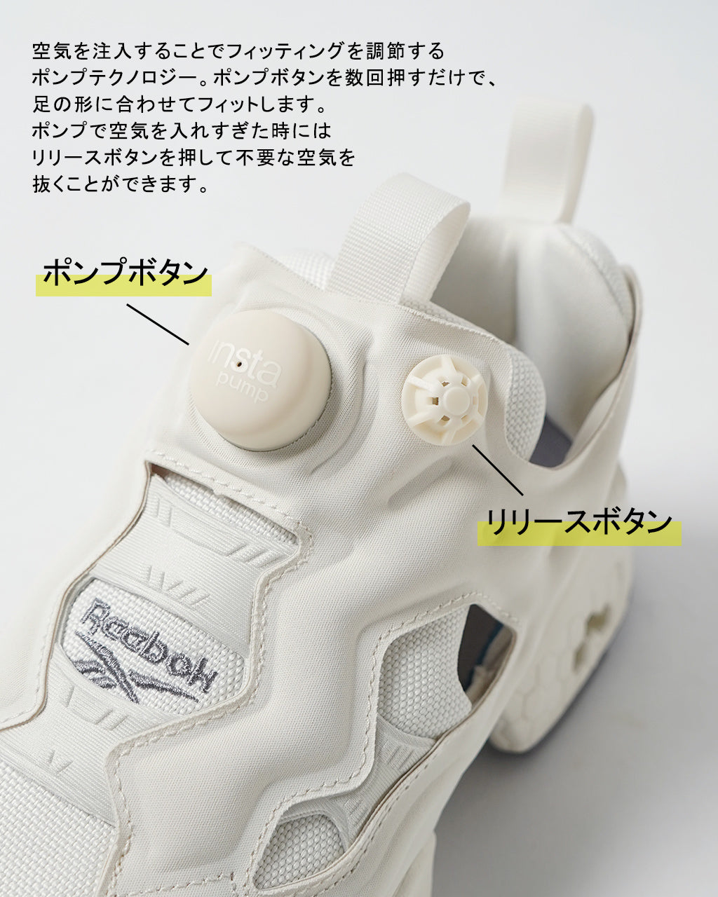 Reebok リーボック INSTAPUMP FURY 94 スニーカー インスタポンプ フューリー 94 バリスティックナイロン 軽量 シューズ 靴 ダッドスニーカー 100211659 100211660【クーポン対象外】【送料無料】