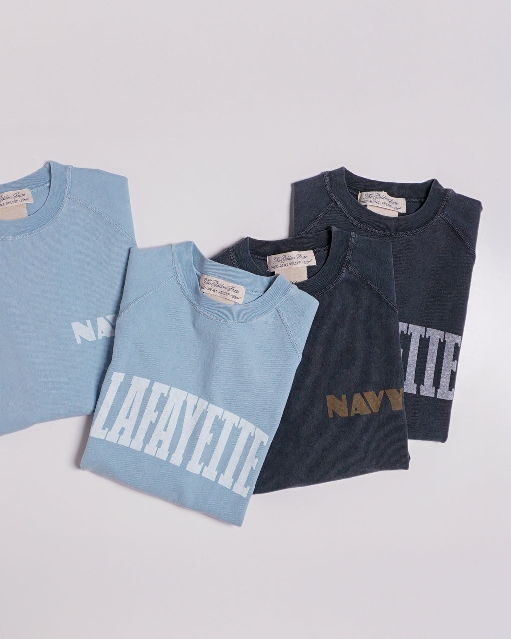 \早得24時間限定ポイント10倍/REMI RELIEF レミレリーフ 天竺 半袖 Tシャツ SP加工8/天竺ラグランT (NAVY) (LAFAYETTE) ショートスリーブ クルーネック ヴィンテージ感 ラグランスリーブ カットソー RN28369091 RN28369092【送料無料】