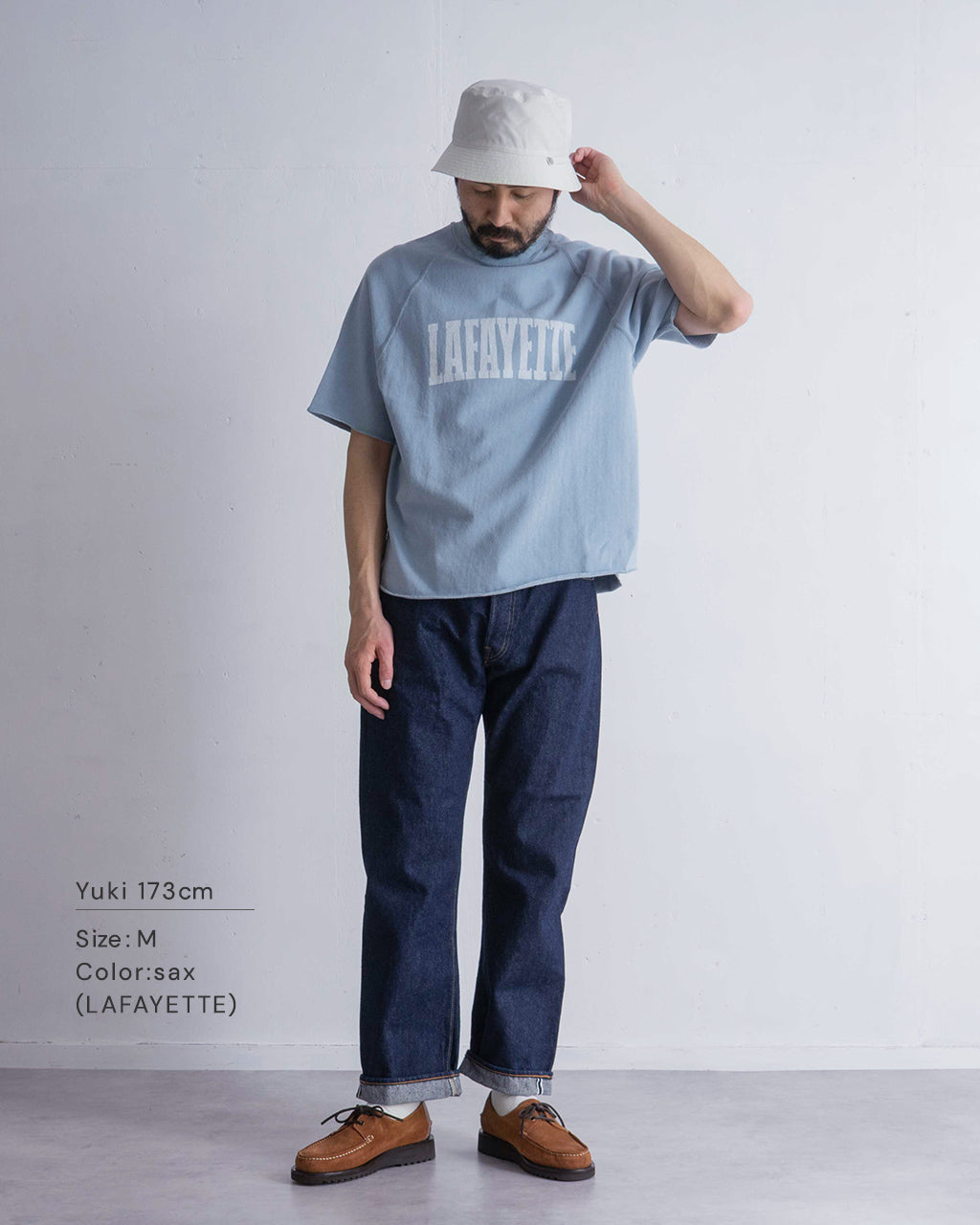 \早得24時間限定ポイント10倍/REMI RELIEF レミレリーフ 天竺 半袖 Tシャツ SP加工8/天竺ラグランT (NAVY) (LAFAYETTE) ショートスリーブ クルーネック ヴィンテージ感 ラグランスリーブ カットソー RN28369091 RN28369092【送料無料】