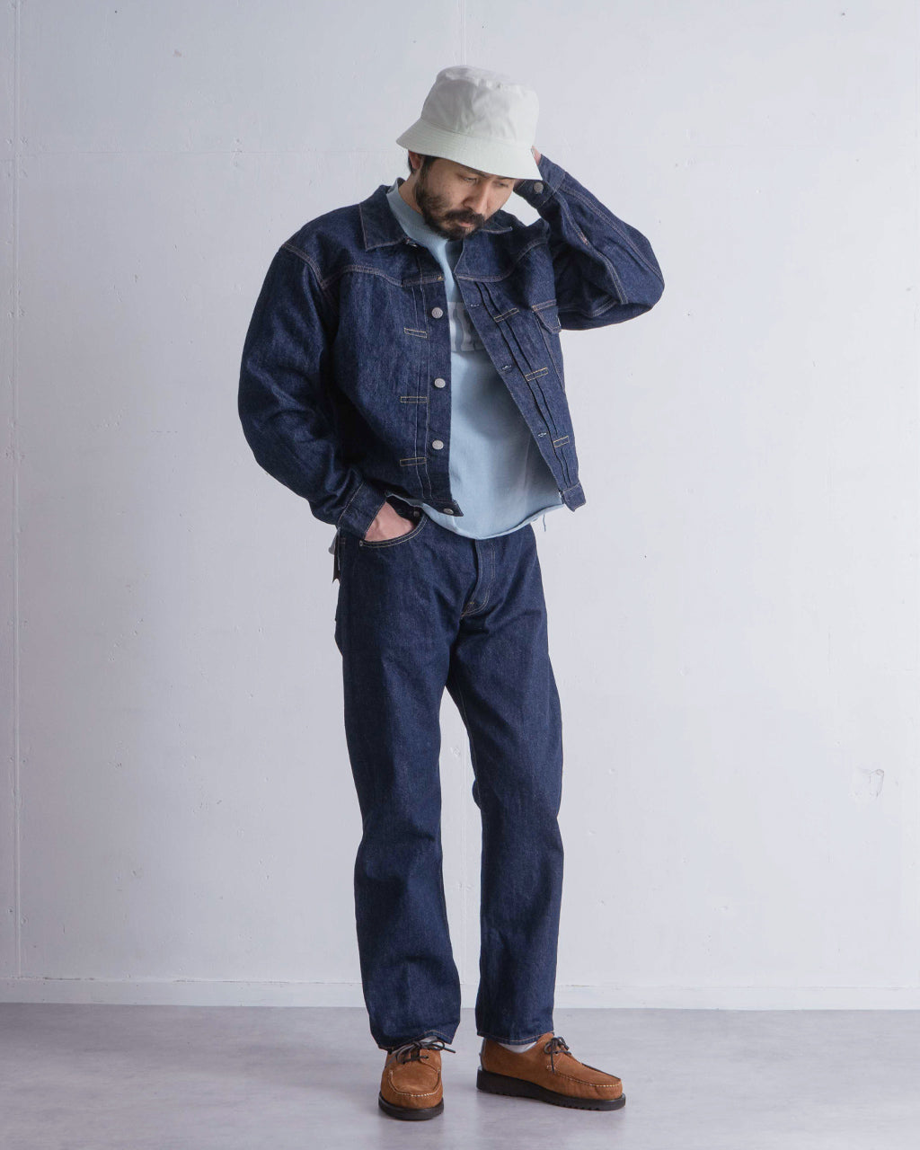 \早得24時間限定ポイント10倍/REMI RELIEF レミレリーフ 天竺 半袖 Tシャツ SP加工8/天竺ラグランT (NAVY) (LAFAYETTE) ショートスリーブ クルーネック ヴィンテージ感 ラグランスリーブ カットソー RN28369091 RN28369092【送料無料】