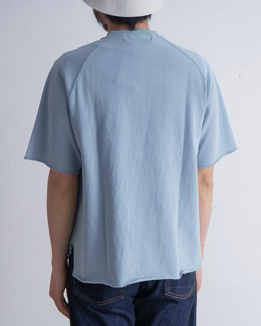 \早得24時間限定ポイント10倍/REMI RELIEF レミレリーフ 天竺 半袖 Tシャツ SP加工8/天竺ラグランT (NAVY) (LAFAYETTE) ショートスリーブ クルーネック ヴィンテージ感 ラグランスリーブ カットソー RN28369091 RN28369092【送料無料】