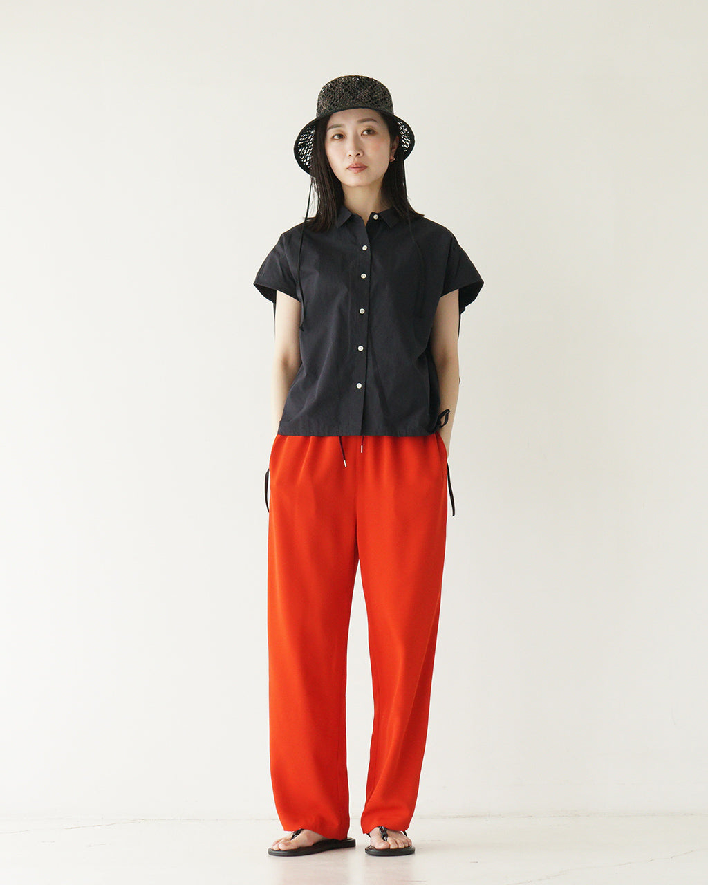 【SALE!50%OFF】REMME レメ トングサンダル SANDAL バックストラップ パラコード ZH-25S036-RO
