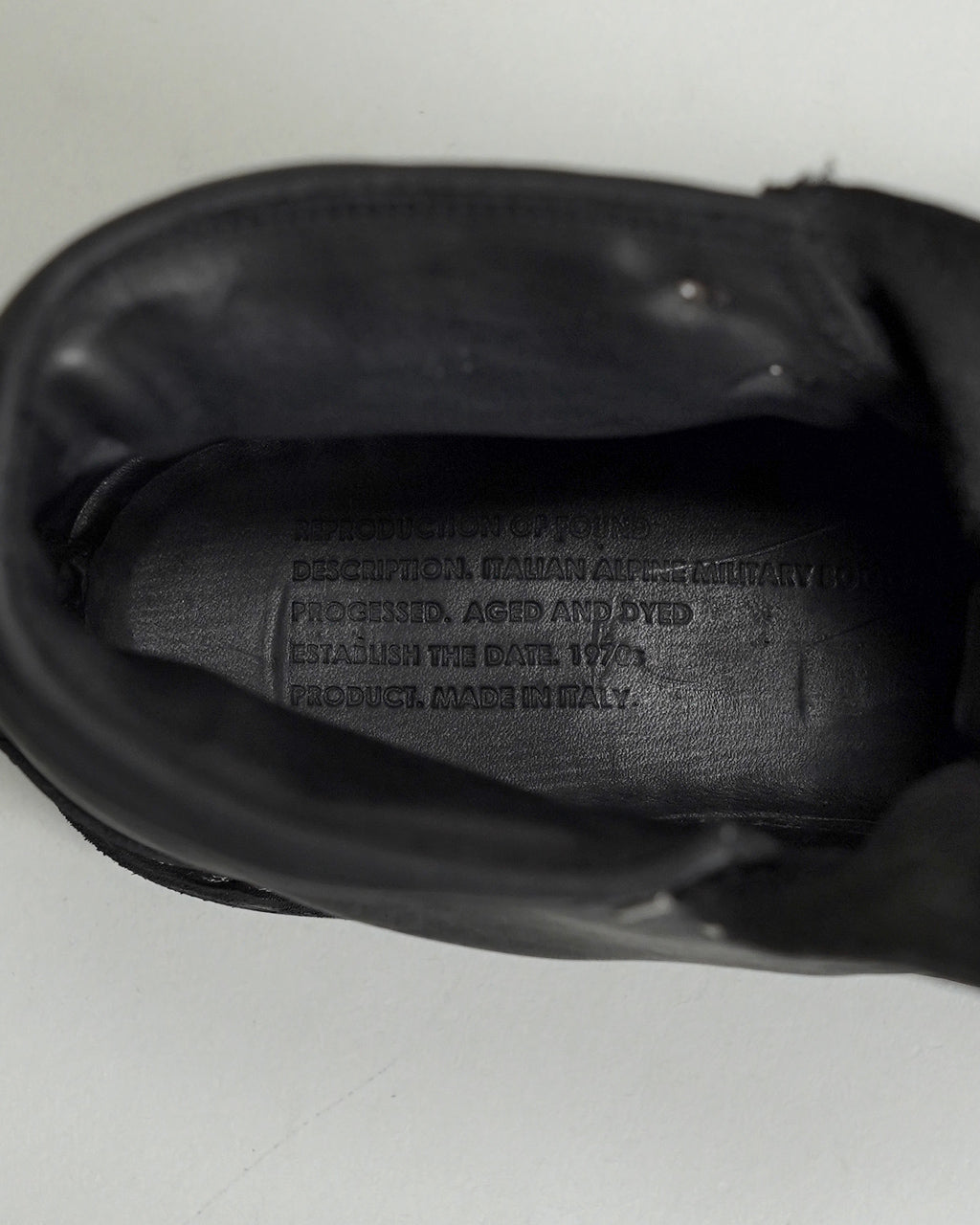 ITALIAN ALPINE MILITARY BOOTS 390NVD