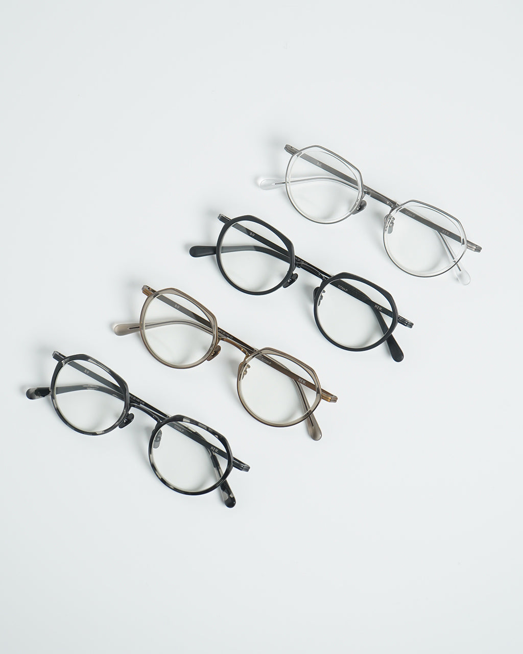 REVISION by NEW. 리비전 바이 뉴 크라운 팬트 선글라스 안경 다테 안경 안경 R-9【무료우송】【쿠폰 대상외】