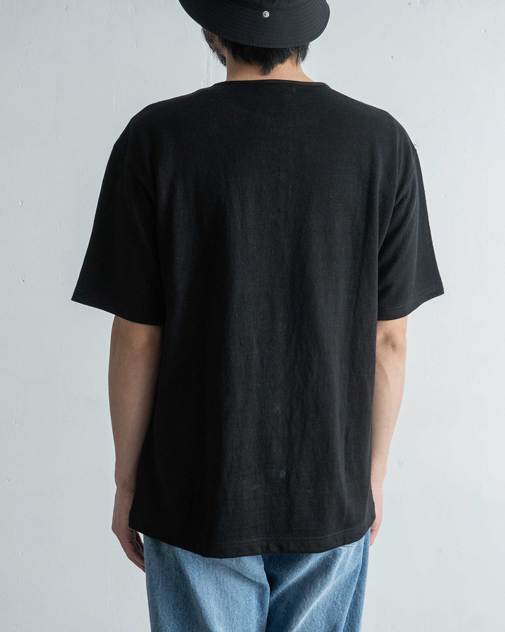 フレンチリネン100% 10オンス ヘンリーネック プルオーバー 10OZ 半袖 トップス Tシャツ カットソー RNC001