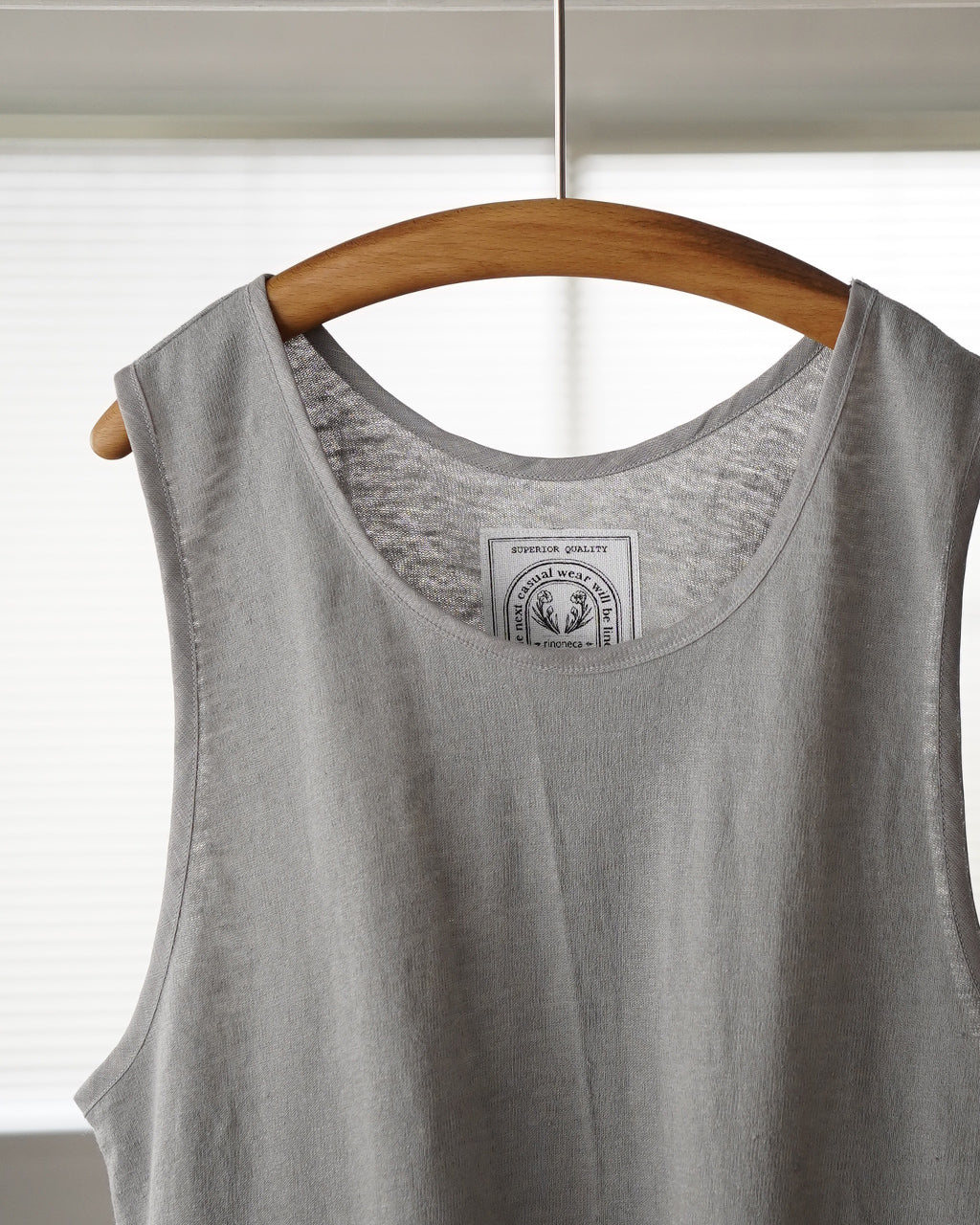 LINEN PIQUE TANKTOP RNC006