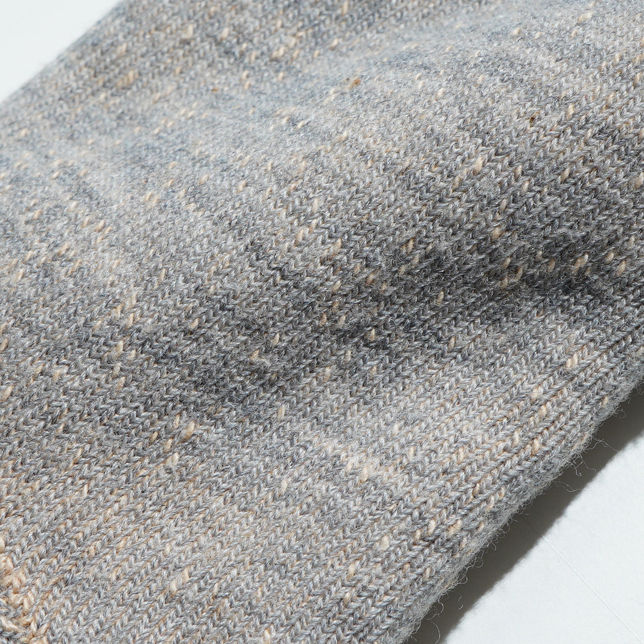 ダブルフェイス クルーソックス メリノウール ブラウン オーガニック DOUBLE FACE CREW SOCKS ""MERINOWOOL & BROWN OG"" 靴下 R1001-BR