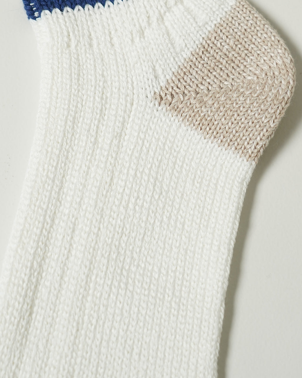 オールドスクール リブ アンクルソックス O.S. RIBBED ANKLE SOCKS 靴下 コットン リネン ボーダー R1404 【メール便可】