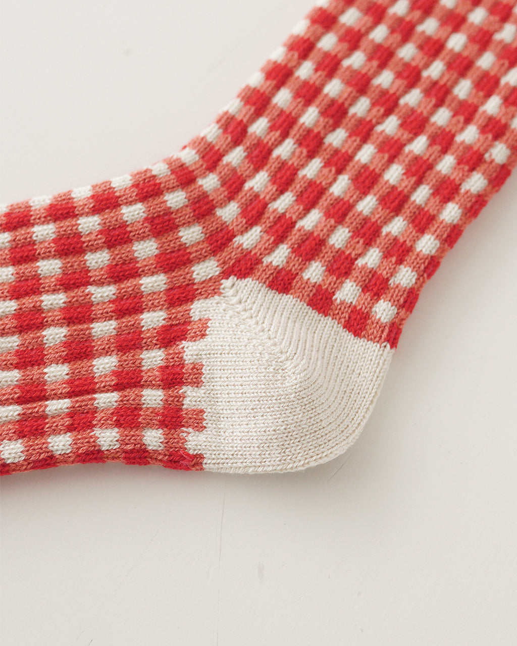 GINGHAM CHECK SOCKS R1506
