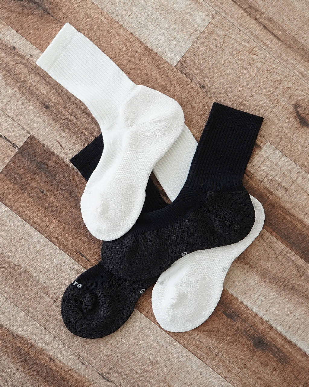 和紙クッション クルーソックス WASHI CUSHION CREW SOCKS 靴下 パイル地 R1533