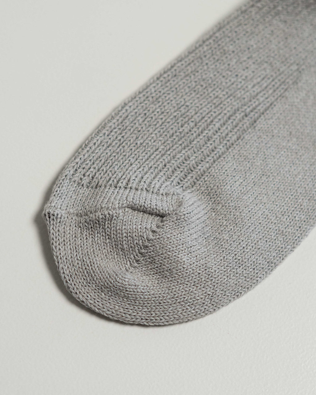 【SALE!20%OFF】WASHI RECYCLED COTTON RIB CREW SOCKS 和紙 リサイクルコットン リブクルーソックス 靴下 R1535-SS25【メール便可】