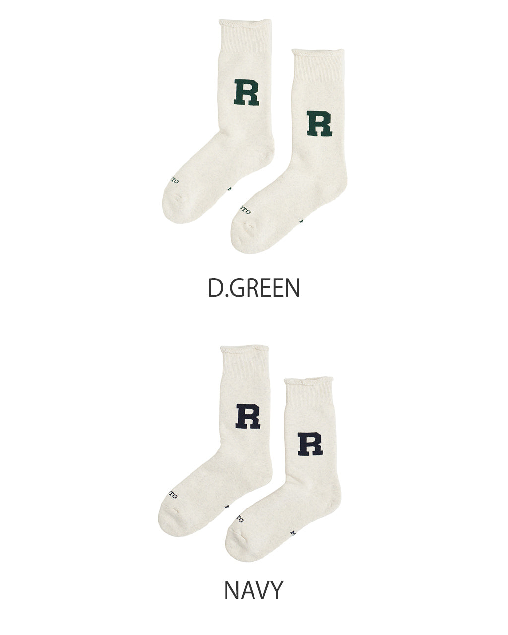 RAFFY SWEAT SOCKS R LOGO R1552