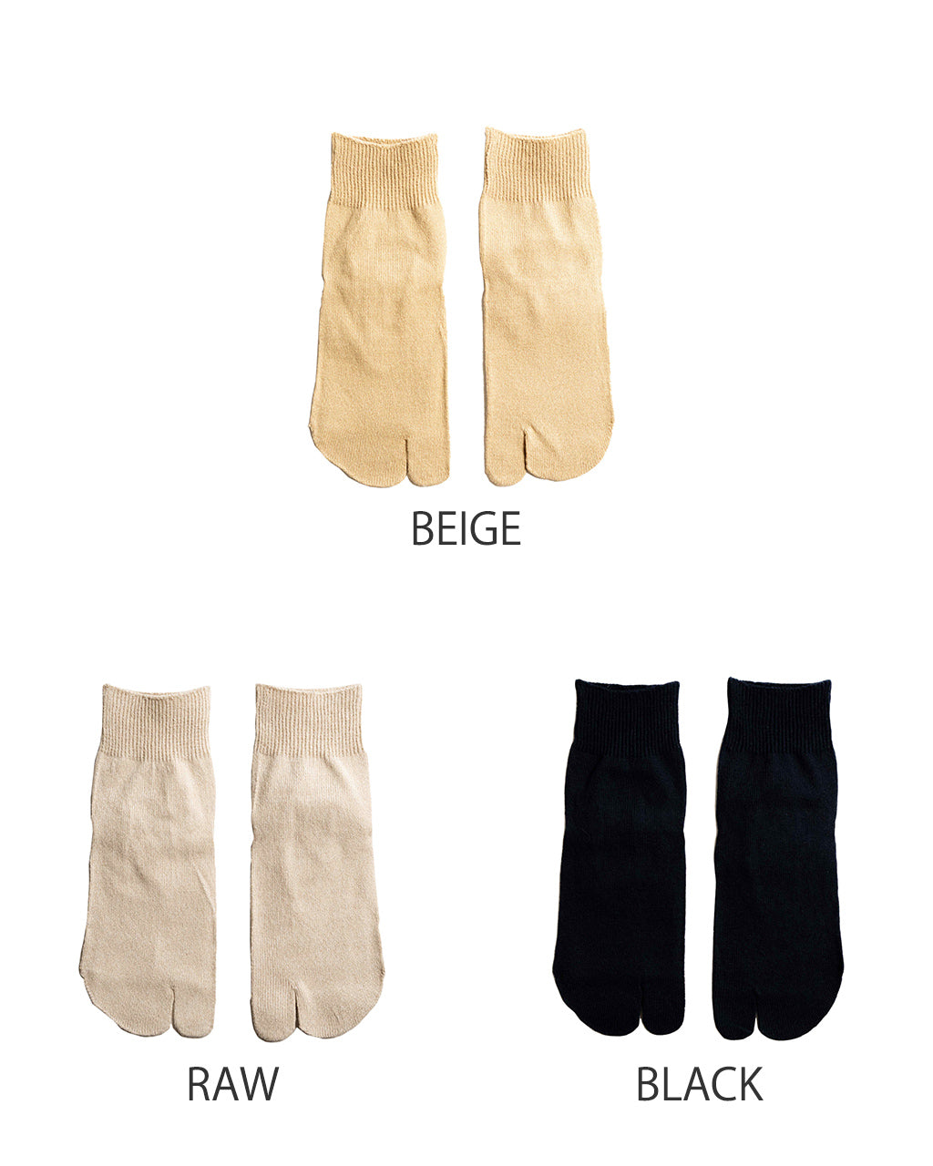 ROTOTO ロトト WASHI RECYCLED COTTON TABI ANKLE SOCKS 和紙 リサイクルコットン タビ アンクルソックス 無地 足袋 靴下 R1582-SS25【メール便可】