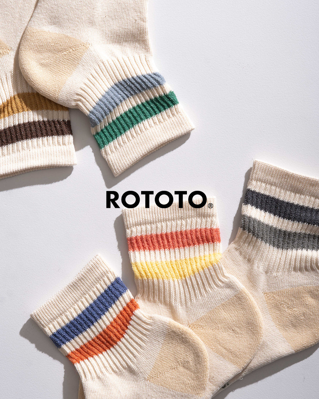 【SALE!20%OFF】レトロ アスレチック アンクルソックス RETRO ATHLETIC ANKLE SOCKS 靴下 R1591-SS25