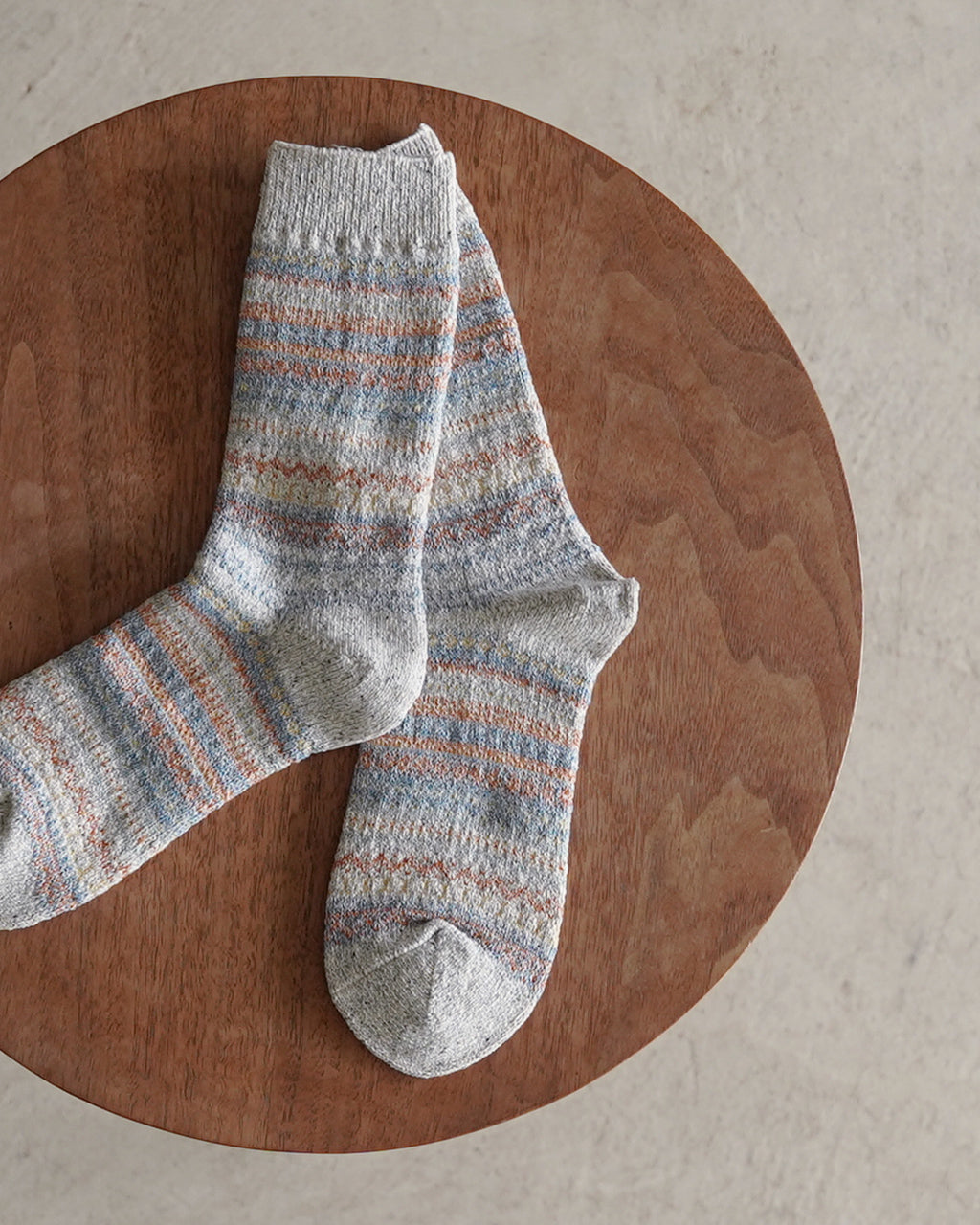 ROTOTO ロトト ノルディック パターン ソックス ユニセックス メンズ