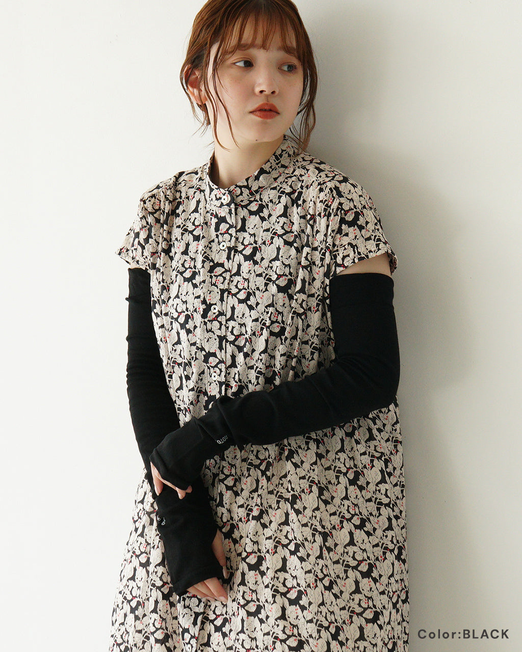 ROTOTO ロトト UV プロテクション アームカバー UV PROTECTION ARM COVER 収納ポーチ付き 紫外線対策 UVカットドライタッチ R5137【メール便可】
