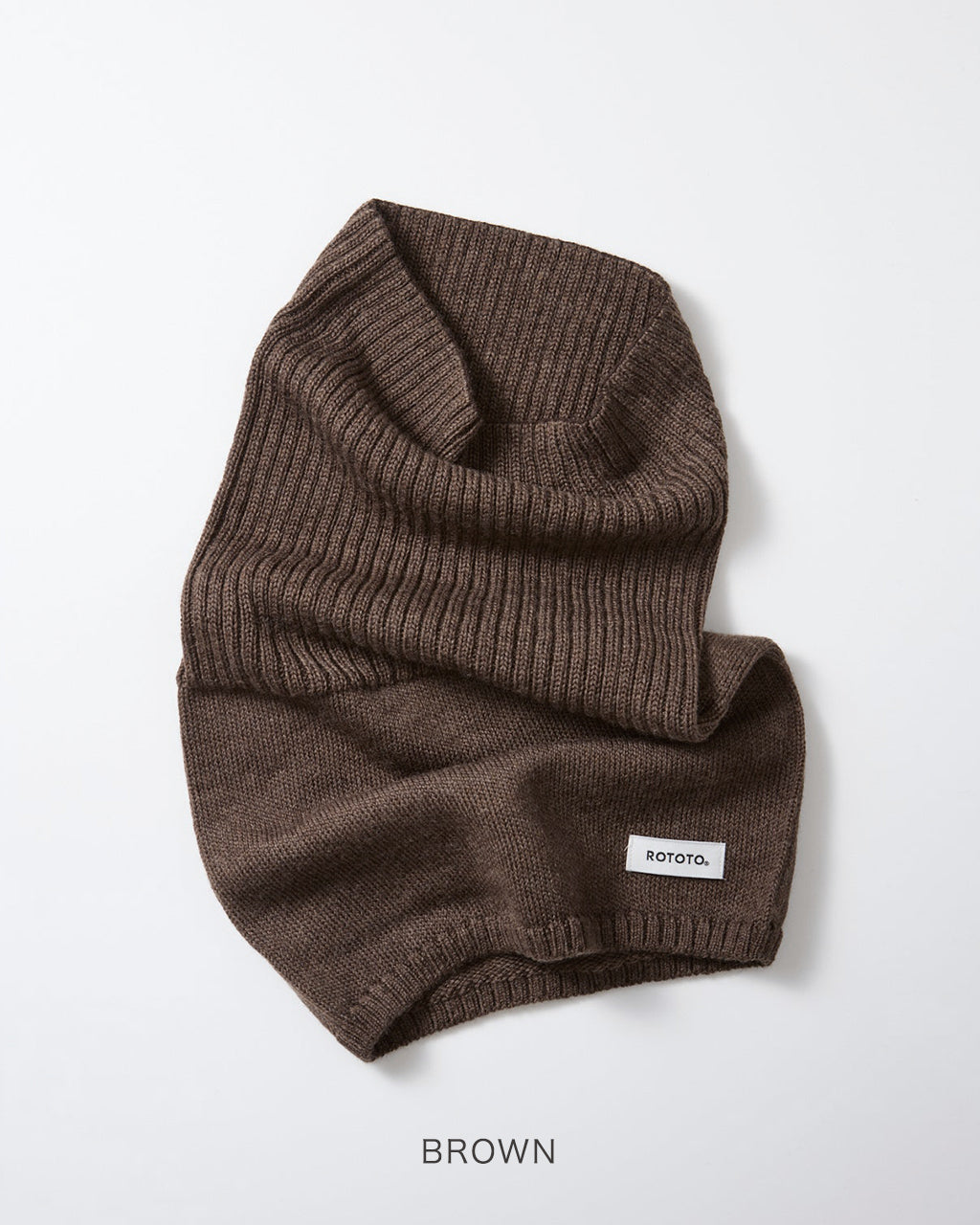 EXTRA FINE MERINO SEAMLESS SNOOD R5158