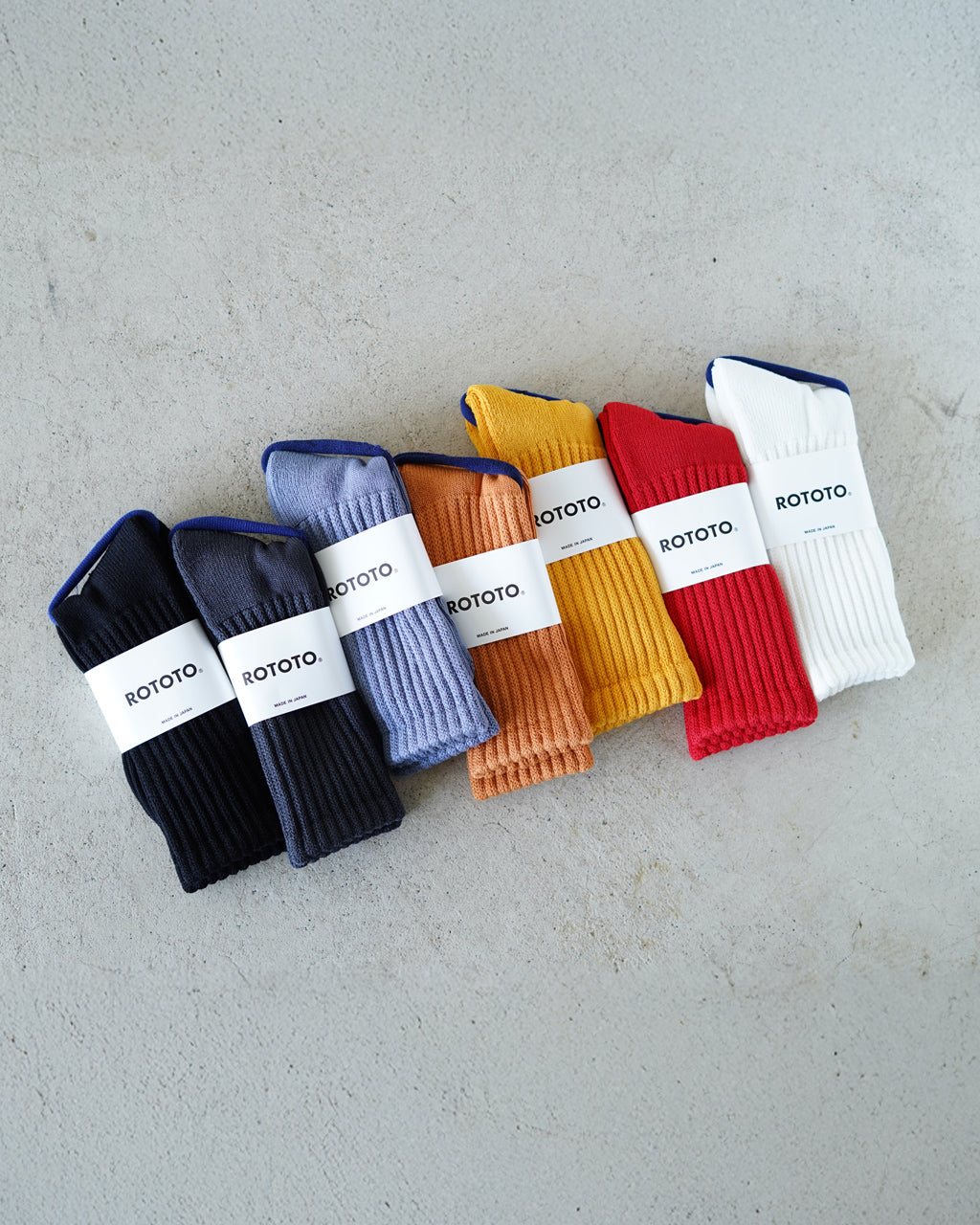 LOOSE PILE CREW SOCKS R1334