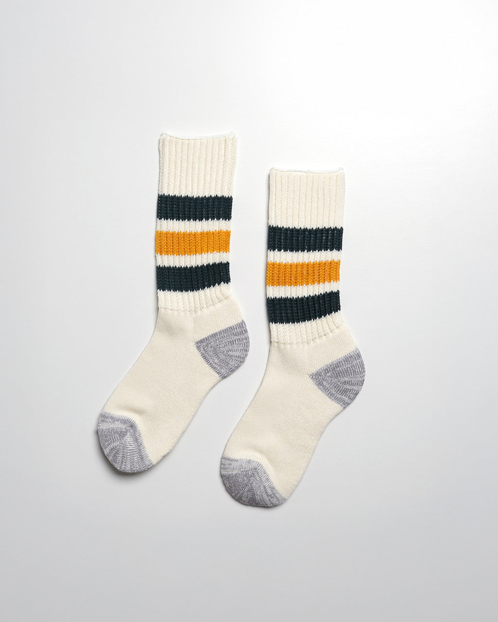 COARSE RIBBED OLDSCHOOL CREW SOCKS R1255