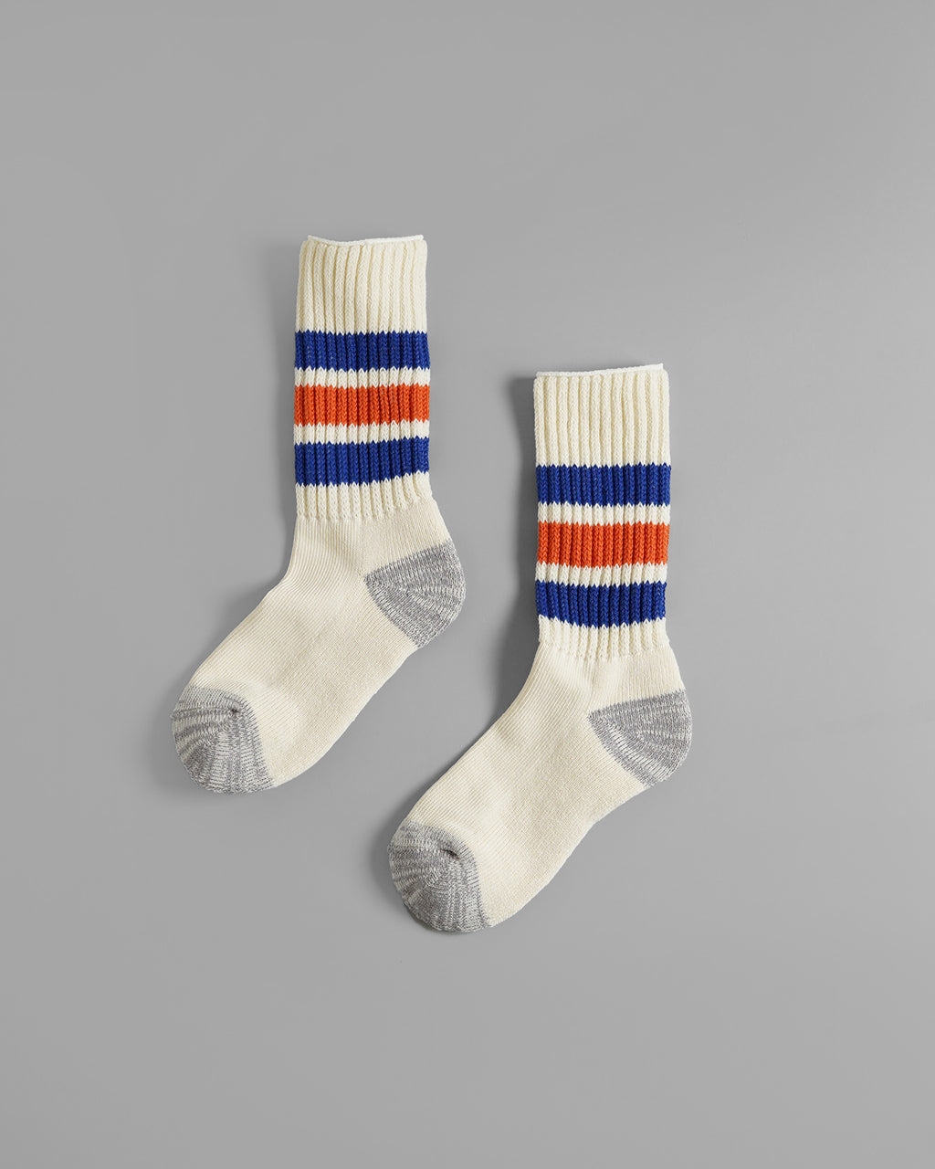 COARSE RIBBED OLDSCHOOL CREW SOCKS R1255