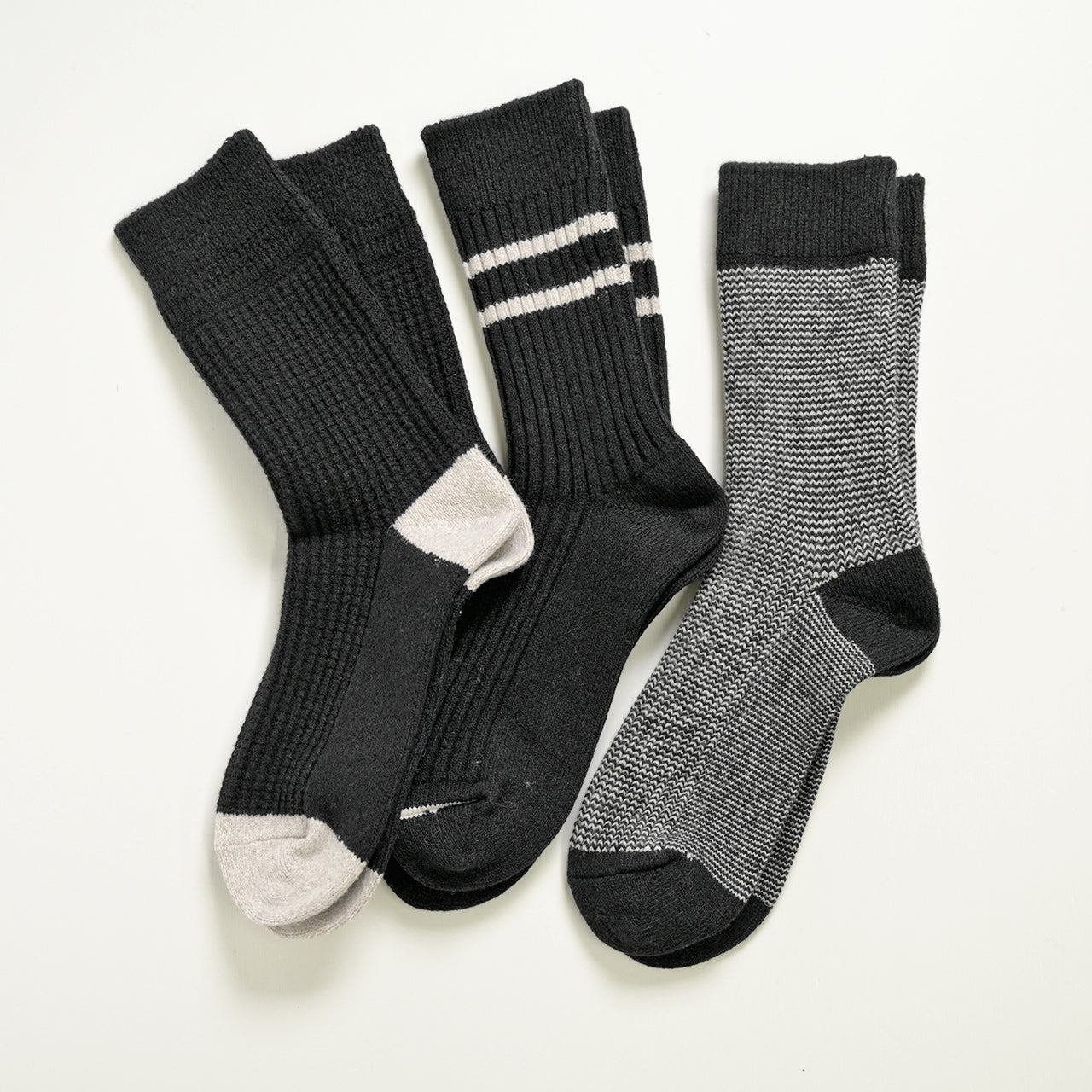 リサイクル コットン ウール デイリー 3 パック ソックス RECYCLE COTTON WOOL DAILY 3 PACK SOCKS 靴下 レッグウェア R1574