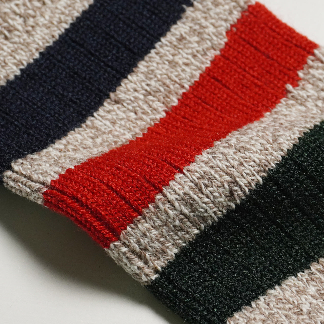 クルーソックス ストライプ PARK STRIPE CREW SOCKS 靴下 レッグウェア R1501 【メール便可】
