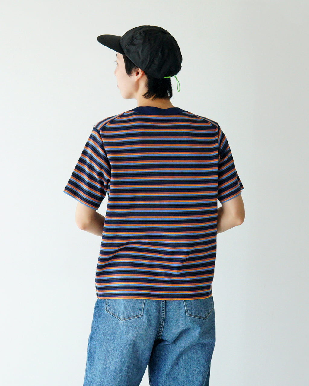 【アウトレット!20%OFF】半袖ニット Tシャツ CENTERE TEE クルーネック カットソー コットン ソリッド コットン 020012500