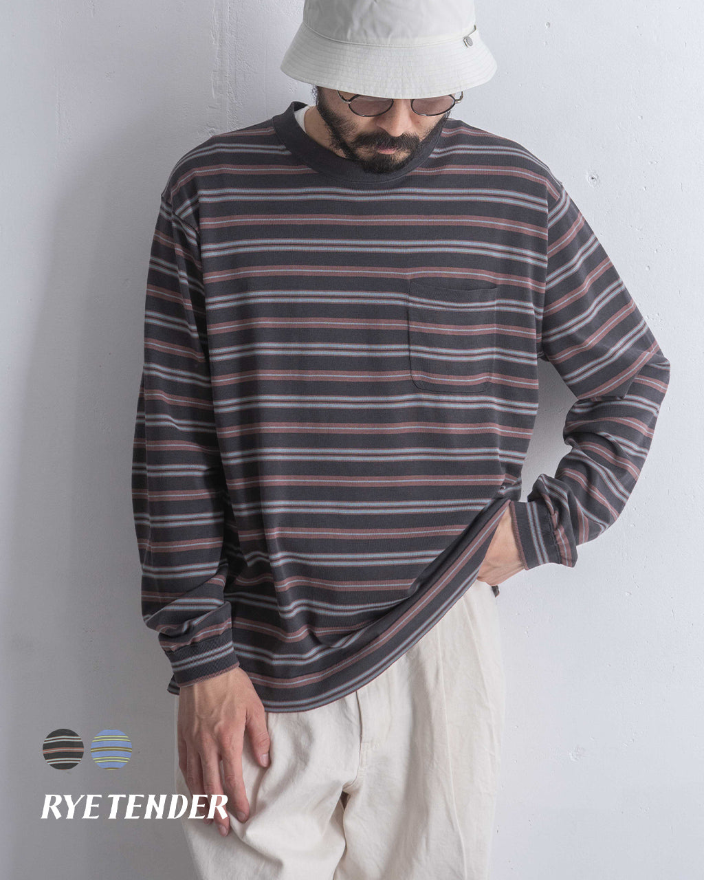 【アウトレット!20%OFF】長袖 ニットTシャツ CAPP L S TEE キャップ ロングスリーブ カットソー ロンT ポケT 020052500【送料無料】