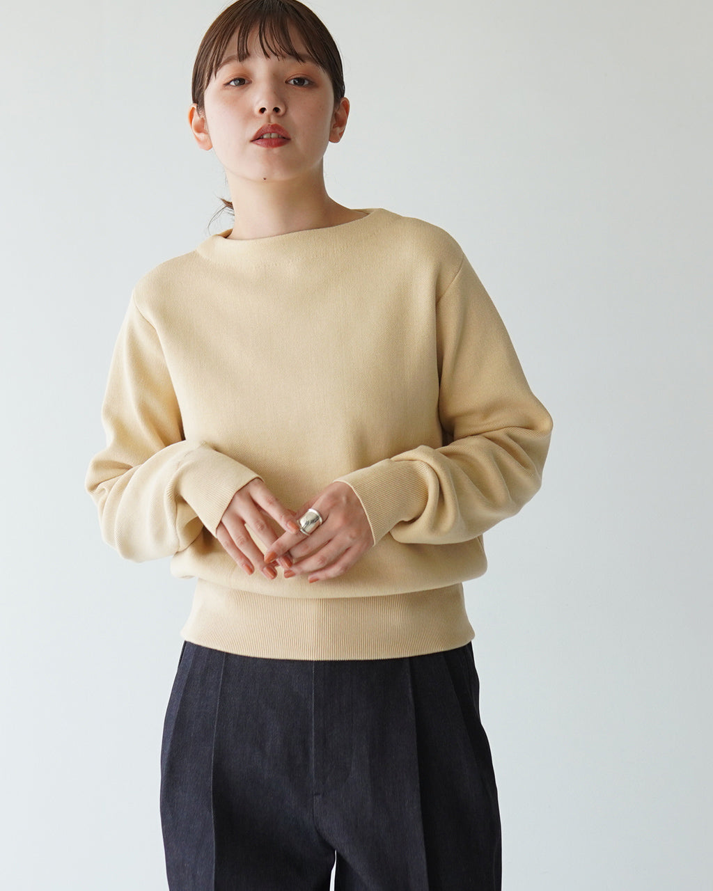 【一部アウトレット!50%OFF】RYETENDER コットンセーター READE SWEATER スウェット トレーナー ボーダー 24FW-RT-005 R22-01-01-005