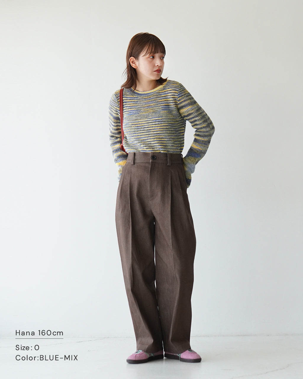 フェイル トップ FAILE TOP シアー ニット セーター ショート丈 24FW-RT-017