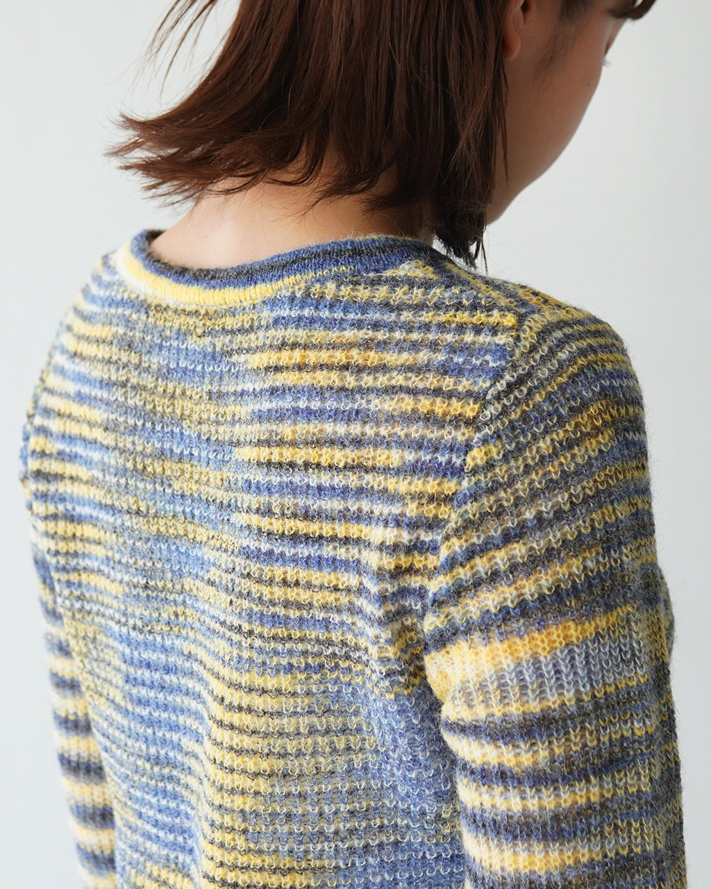 フェイル トップ FAILE TOP シアー ニット セーター ショート丈 24FW-RT-017
