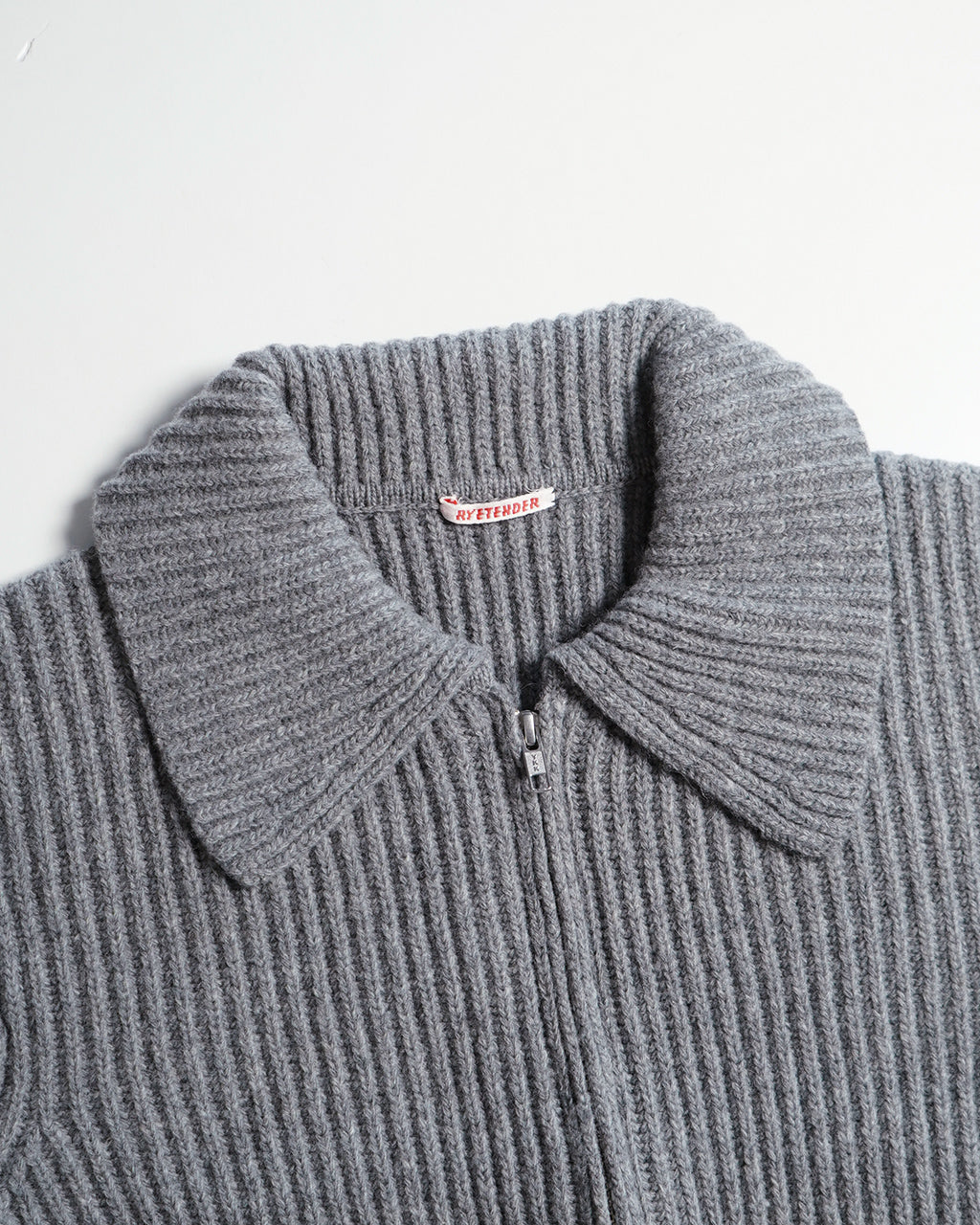 フルジップ ブルゾン JEROME JACKET ウール ニットジャケット 24FW-RT-022